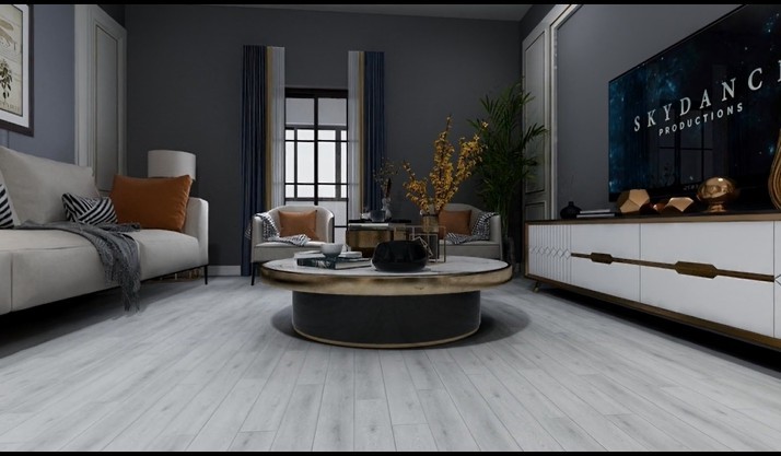 Waterproof SPC PVC Plastic Vinyl Plank Flooring plastic floor